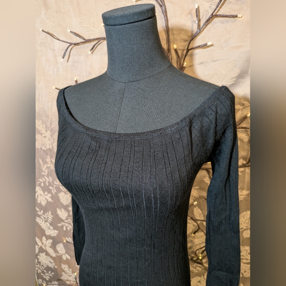Forever 21 Long Sleeve Knit Mini Dress, Size L, NWT! - Picture 2 of 5
